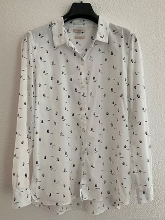 Barbour Bluse mit Boot Muster, Gr. 40