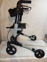 Rollator Arebos faltbar mit Sitz schwarz 