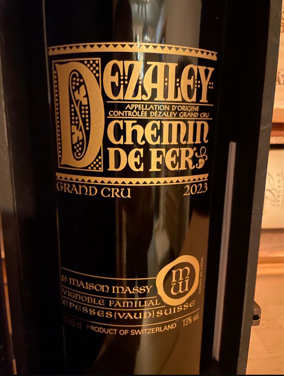 Vino: Mathusalem de Chemin de fer Dézaley 11/12 exemplaires – Nuovo e nell'imballaggio originale da L’Abergement venduto da latoure 2