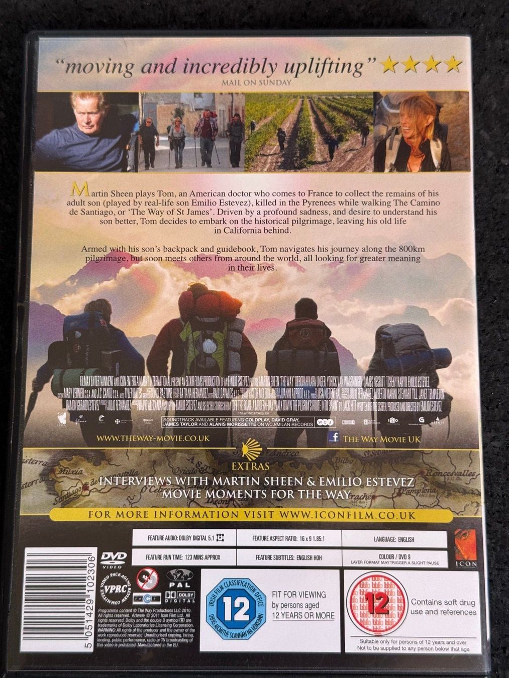 Alle DVDs: THE WAY DVD EN Martin Sheen – Gebraucht aus Fribourg von tschjoly 1