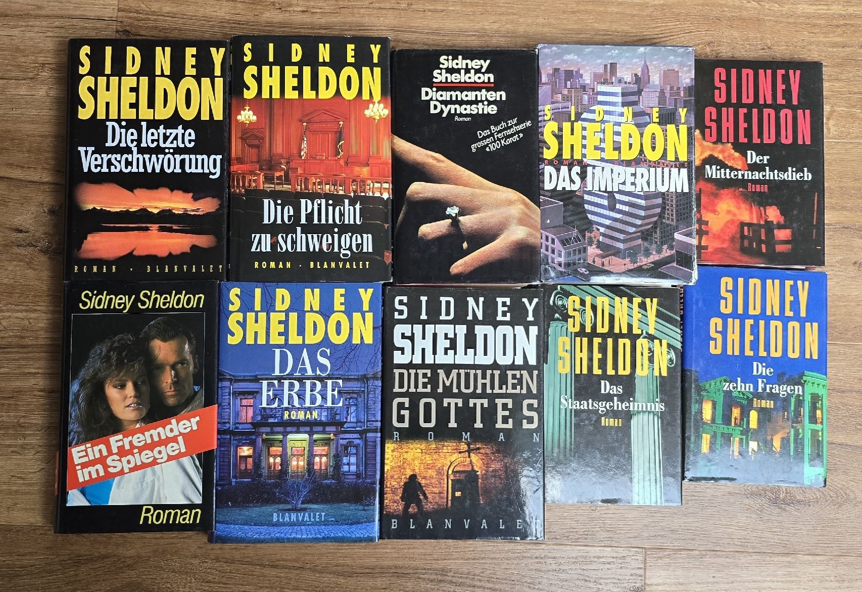 Libri: Sidney Sheldon Bücher Sammlung - 10 Romane – Usato da Freienbach venduto da Geisli1
