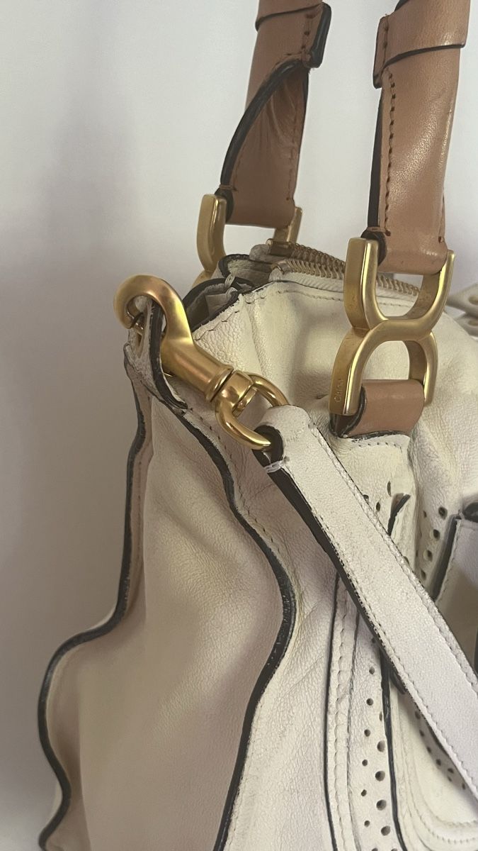Chloé Sacs: Chloé Tasche -beige Leder+Staubbeutel – D'occasion à Basel par marinaliane 2