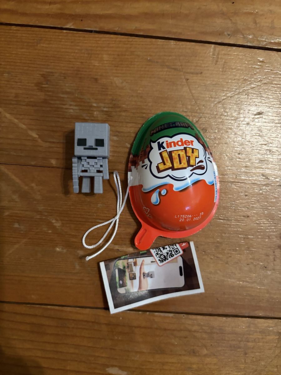 Figurines: Minecraft, Squelette, Kinder Joy  – Neuf avec emballage d'origine à Rochefort par ise_c7lc