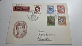 1955  Pro Juventute Satzbrief Tag der Briefmarke