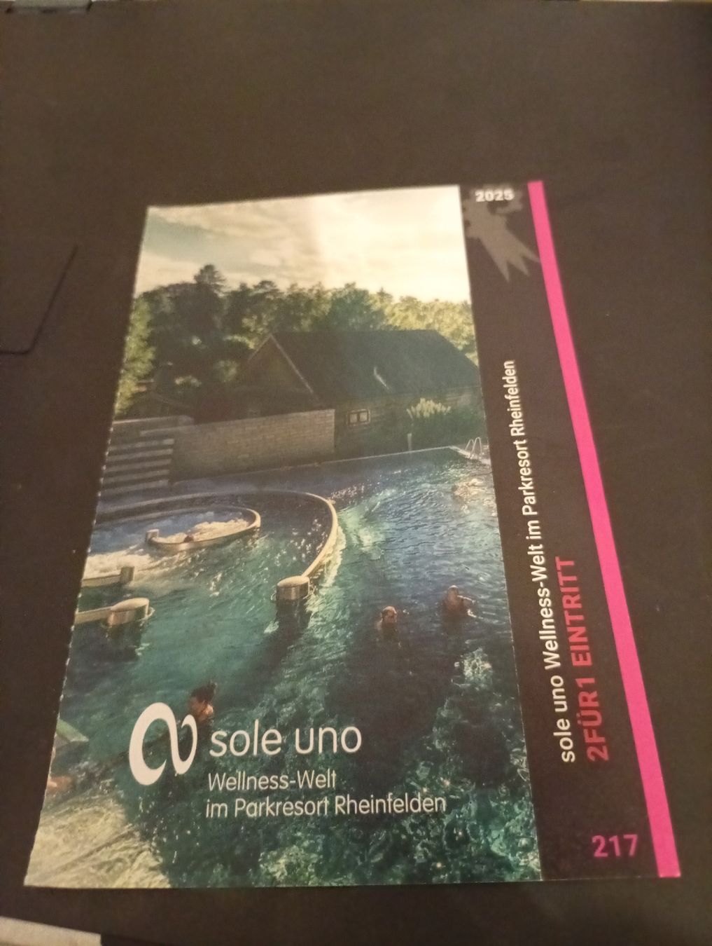 Sole Uno Rheinfelden - 2 für 1 Gutschein - gültig bis 2025! (Neu und ...