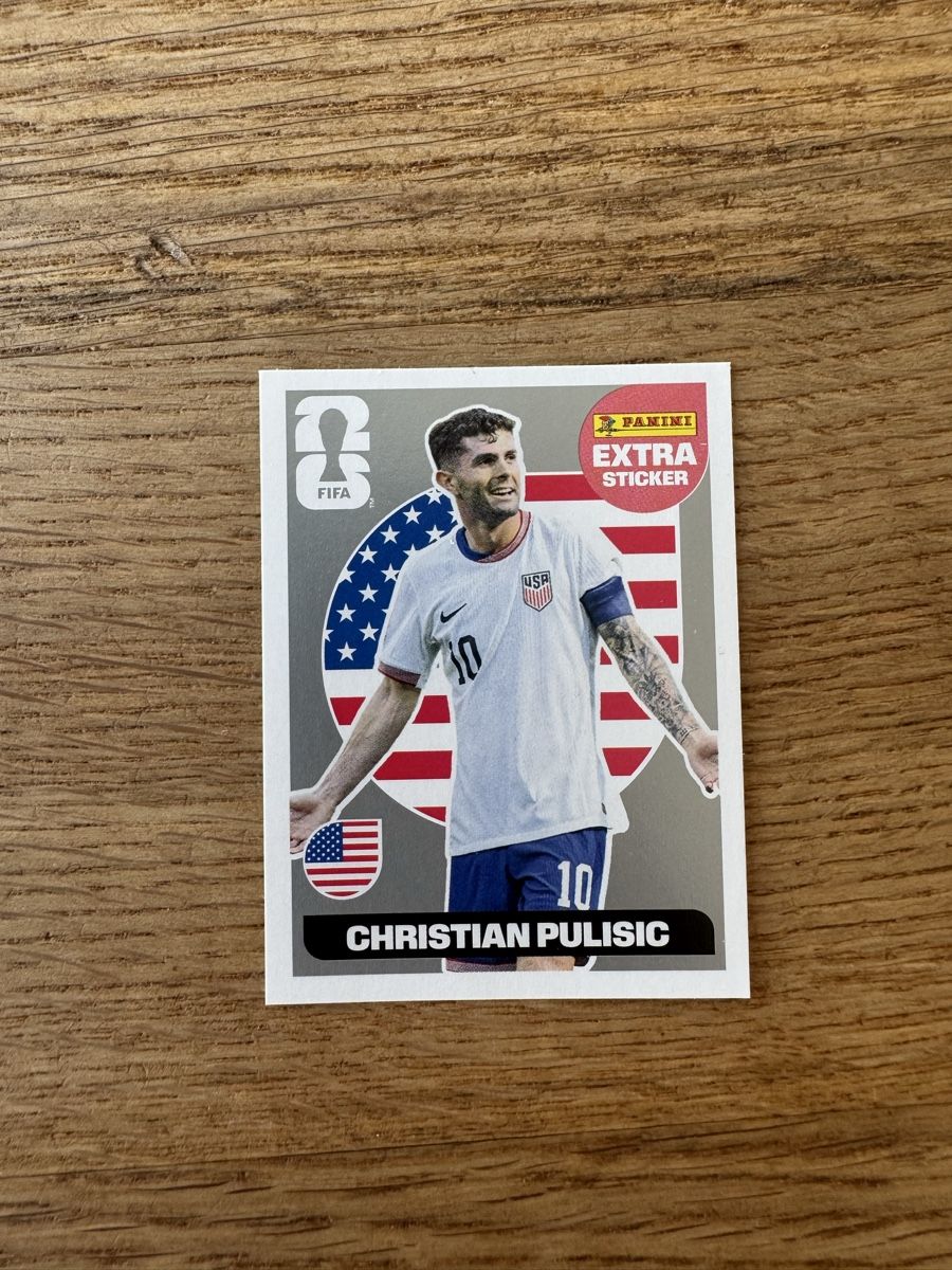 Panini Carte collezionabili: Panini Extra Sticker Christian Pulisic Silber USA – Nuovo (secondo la descrizione) da Zwingen venduto da mpr_7ykk