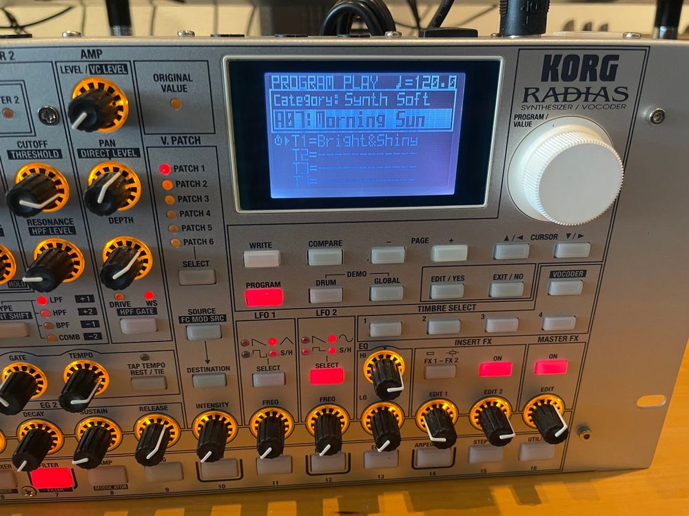 Radias Synthesizer / Vocoder 19" Rack (Rar) Kaufen auf Ricardo