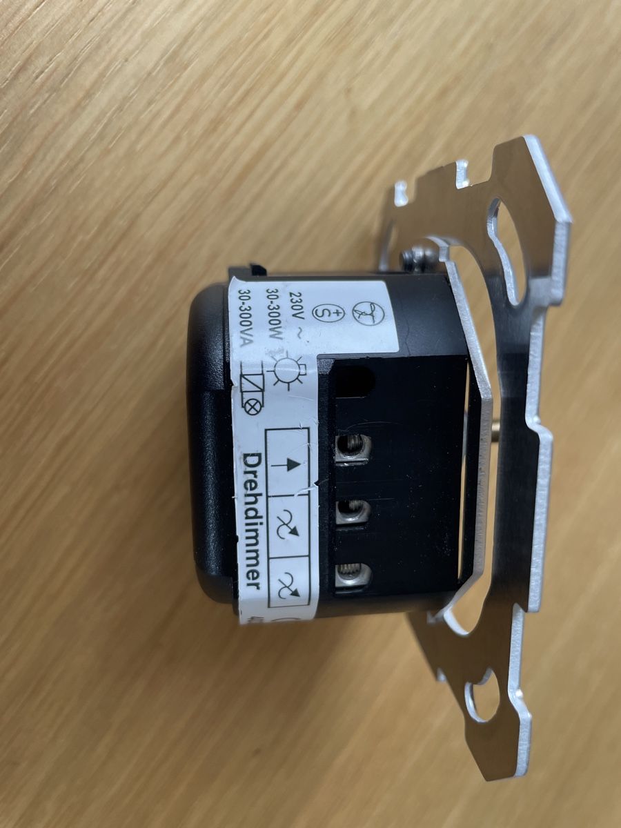 Feller Schalter: Feller Edizio due RC Drehdimmer – Gebraucht aus St. Gallen von  1