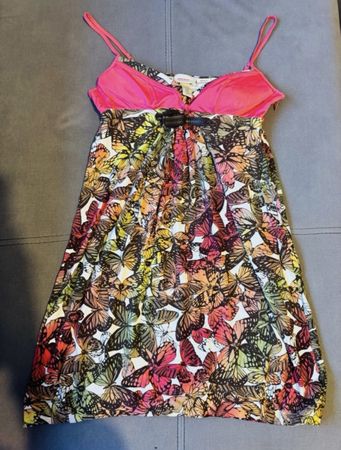 Miss Sixty Butterfly Summer Dress with pink top