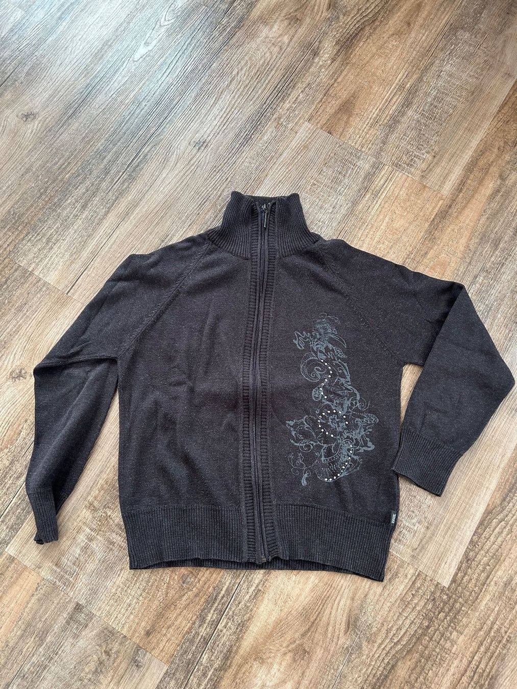 Cecil Maglioni & Felpe: Damen Pullover mit RV, dünn Gr.38 anthrazit, Cecil – Usato da Steffisburg venduto da Aare77