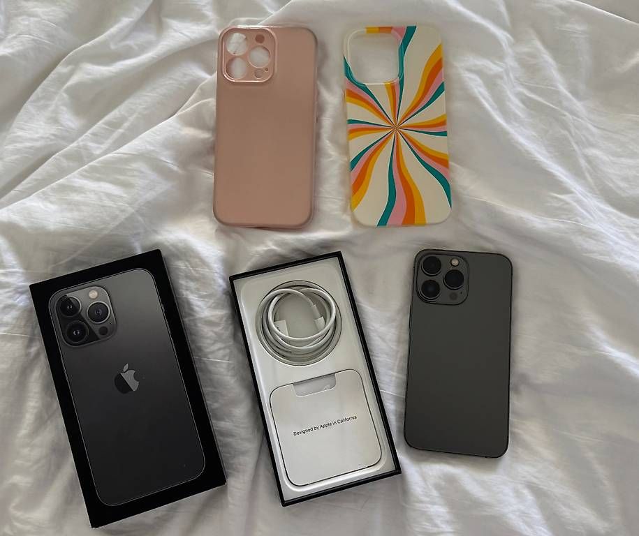 Telefoni cellulari / Smartphones: Apple iPhone 13 Pro, 256GB, Graphite, TOP ZUSTAND – Usato da Zürich venduto da accattone