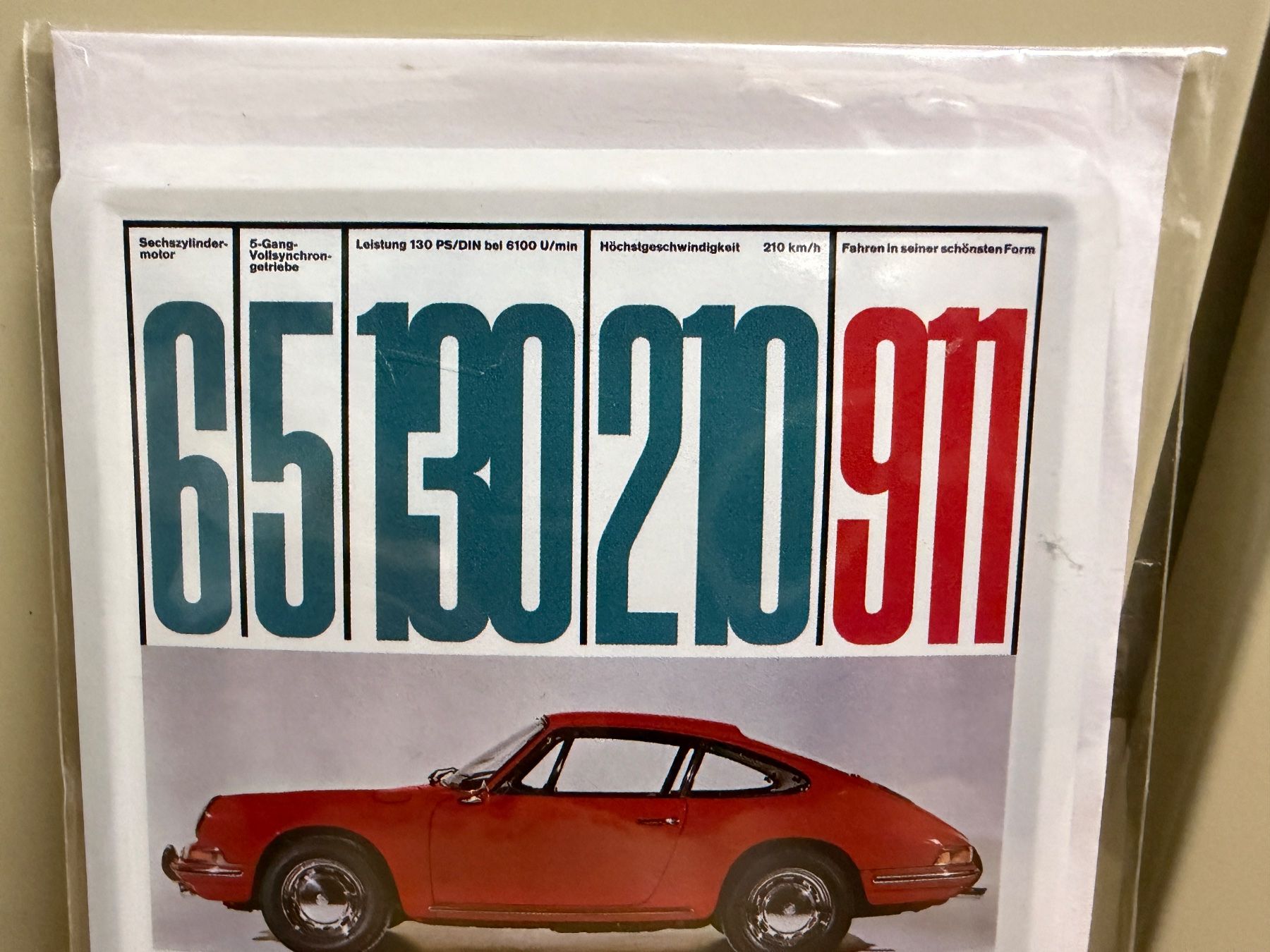 Porsche Insegne: Porsche Blechschild! – Nuovo e nell'imballaggio originale da Unterägeri venduto da Sportster0 2