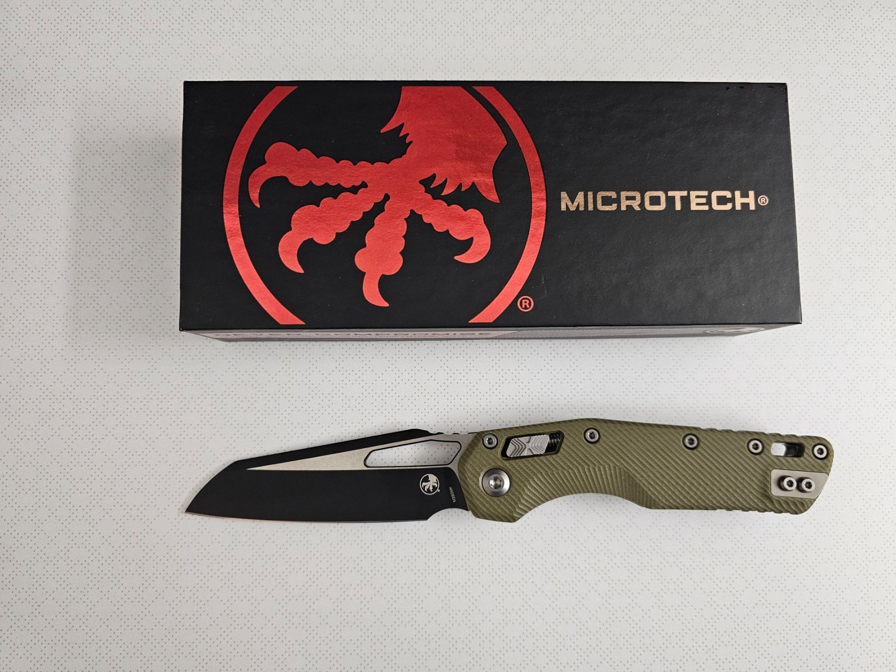 Spyderco Accessori: Microtech MSI Ram-Lok Sackmesser – Nuovo e nell'imballaggio originale da Egg b. Zürich venduto da Kunst_Shop_Schweiz 1