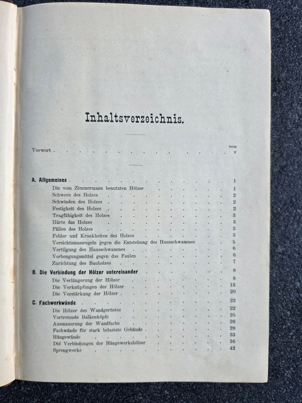 Bücher: Buch: Der Zimmermann - Leipzig 1900 – Gebraucht aus Tägerig von rob_psv5 6