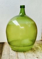 Grosse grüne Ballonflasche, Top Zustand
