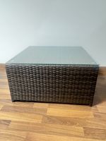 Quadratischer Beistelltisch für Balkon & Garten – max. 35 cm