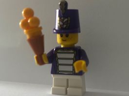 LEGO Minifigur Junge (twn536) mit Hut, aus Set 11371
