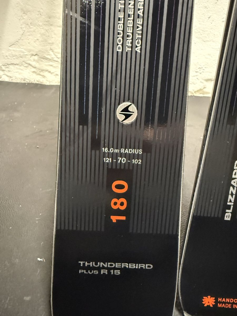 Blizzard Skis: Blizzard Thunderbird R15 Plus Ski 180 cm gebraucht – Gebraucht aus Oppligen von W.Lo 4