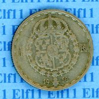 SEK___1.00 1950 ss-vz 1 Krone