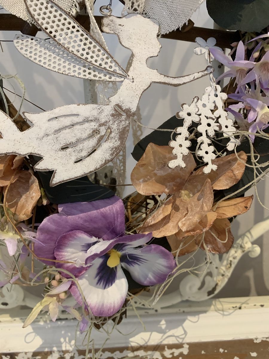 Toutes les décorations: Rebenherz mit Blüten und einer Elfe – Neuf (Voir description) à Diepoldsau par Luxusdeko 4