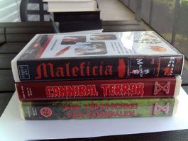 3 VHS horror Filme