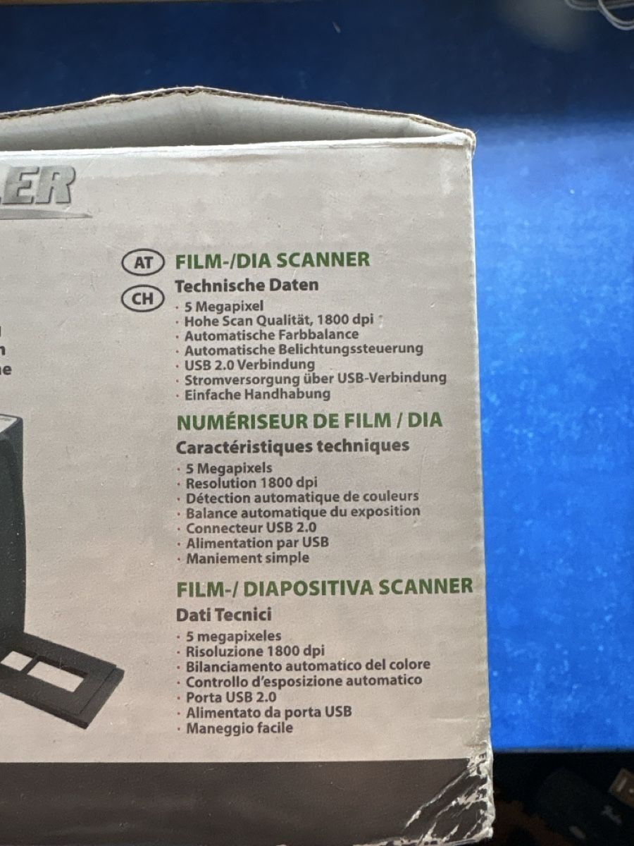 Scanner: Diascanner TV 6500 Neuwertig – Nuovo e nell'imballaggio originale da Bauma venduto da Olivia1510 3