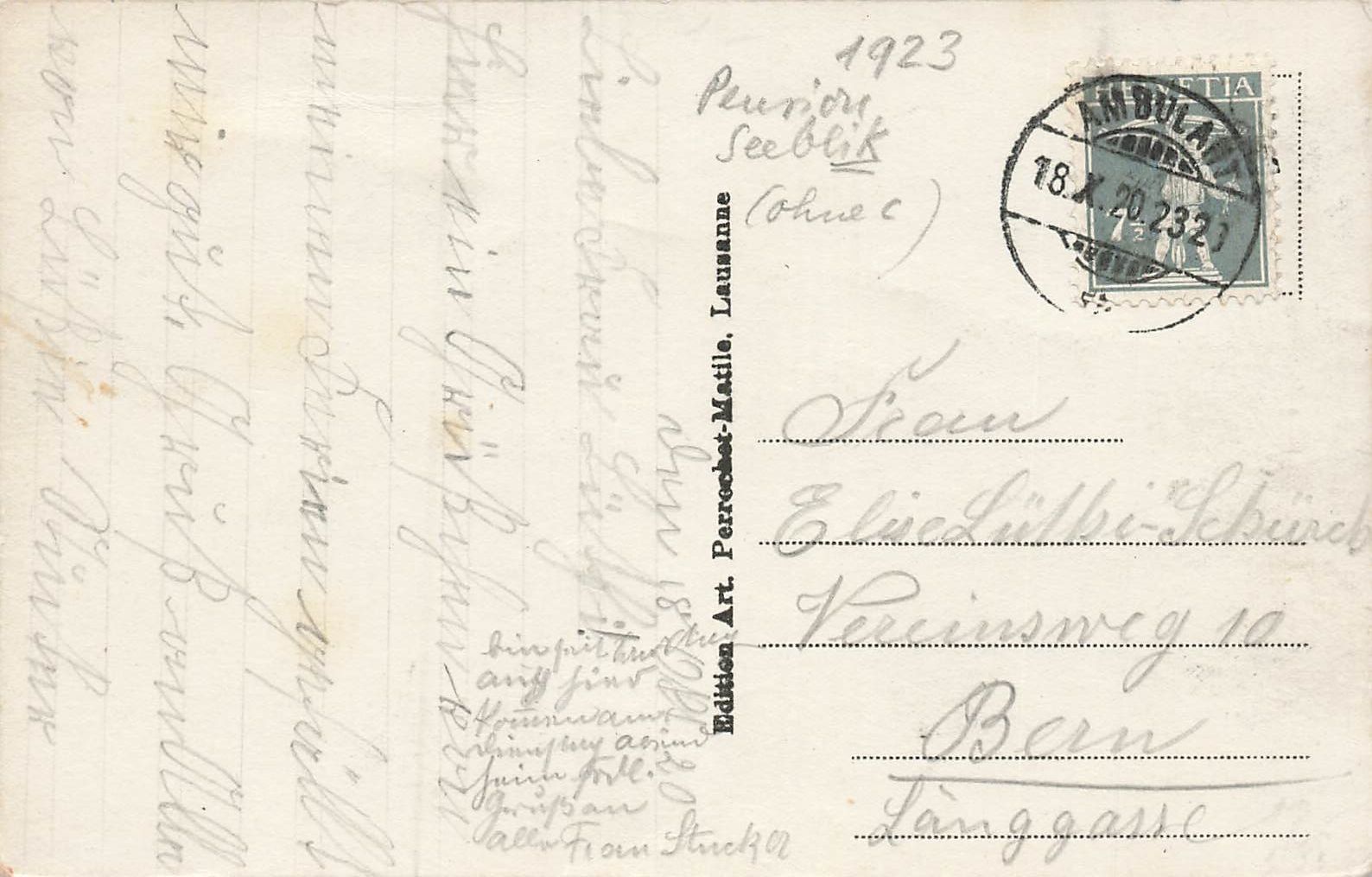 Cartes postales: Faulensee mit Dreispitz – D'occasion à Schwyz par Seffi56 1