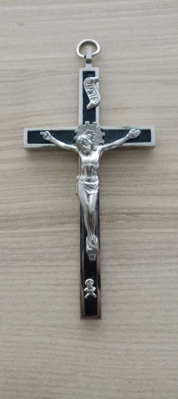 Anhänger: Kruzifix / Priester- oder Ordenskruzifix – Gebraucht aus Emmen von Mocck 1