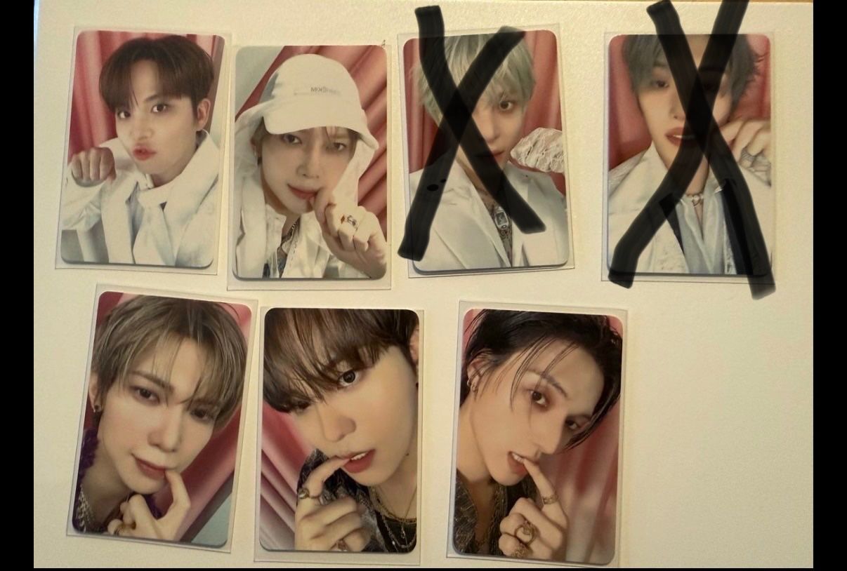 Carte collezionabili: Set 5 photocards ATEEZ – Nuovo e nell'imballaggio originale da Castel San Pietro venduto da NaBi-7
