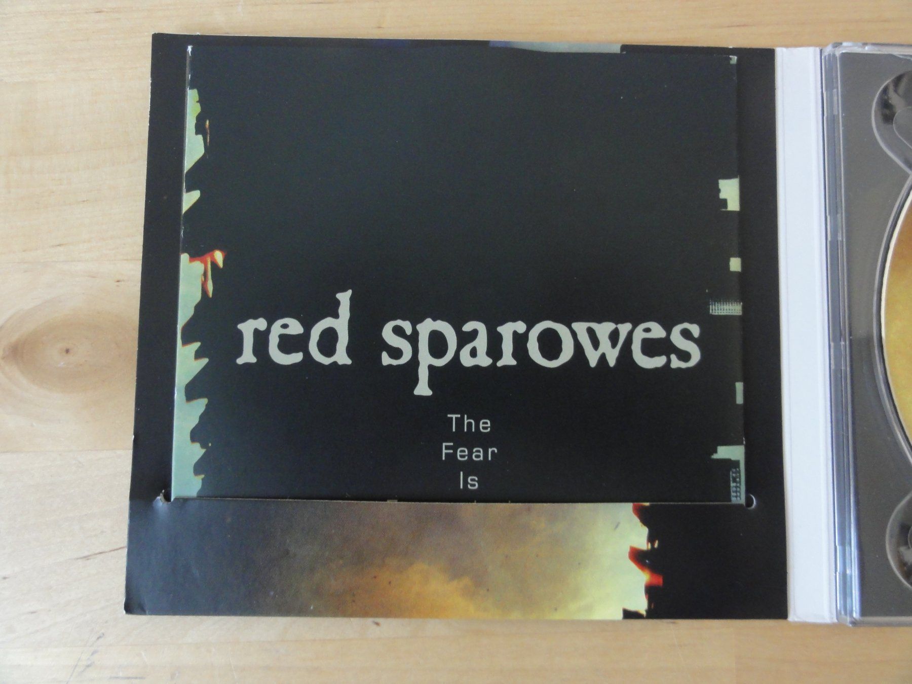 CD: RED SPAROWES "The Fear" – Usato da zürich venduto da Goldimmund 3