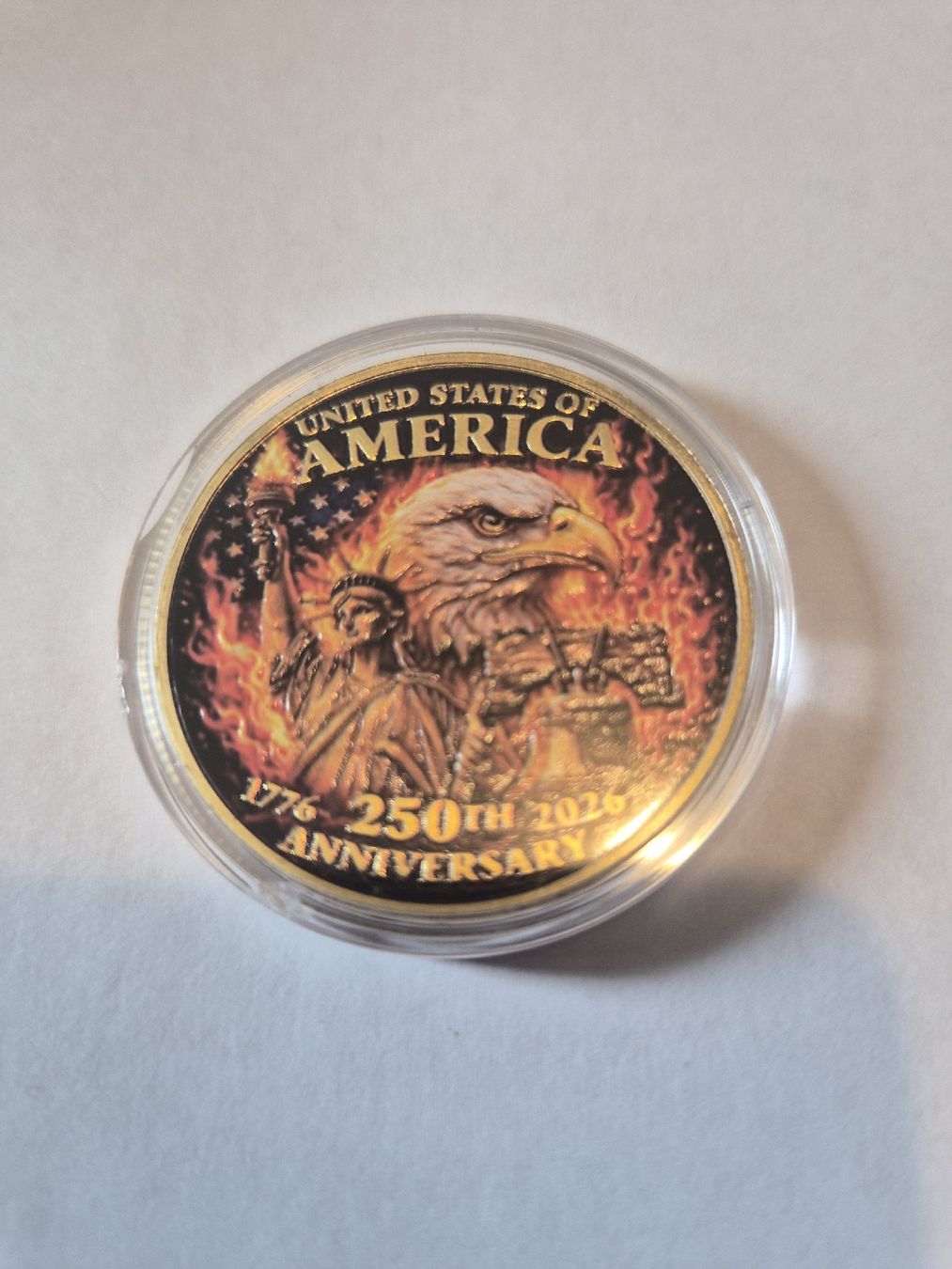 Tutti le monete: Pièce commémorative 250 ans USA – Nuovo (secondo la descrizione) da Senèdes venduto da hen_fw8b