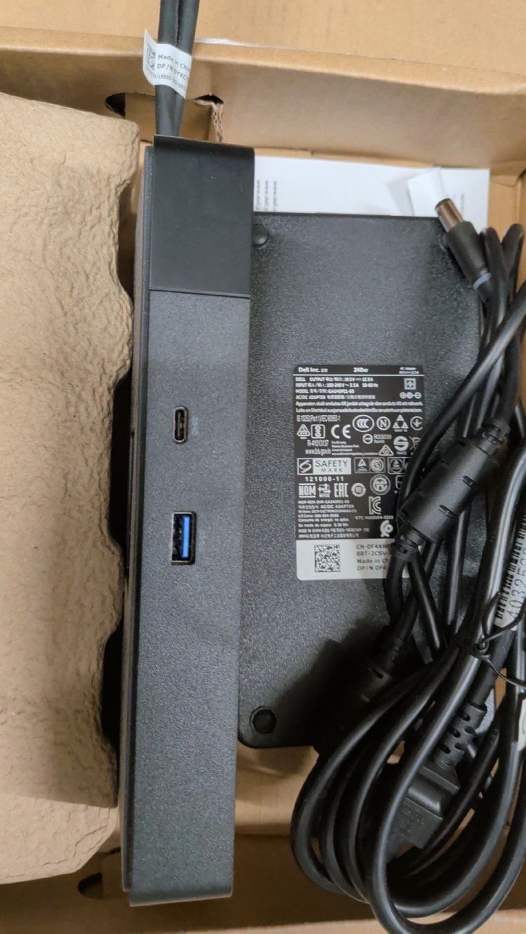 Dell Docking station: Dell Dockingstation WDC19DCS mit 240W Netzteil, neuwertig! – D'occasion à St. Niklausen LU par Sebastian-D 3