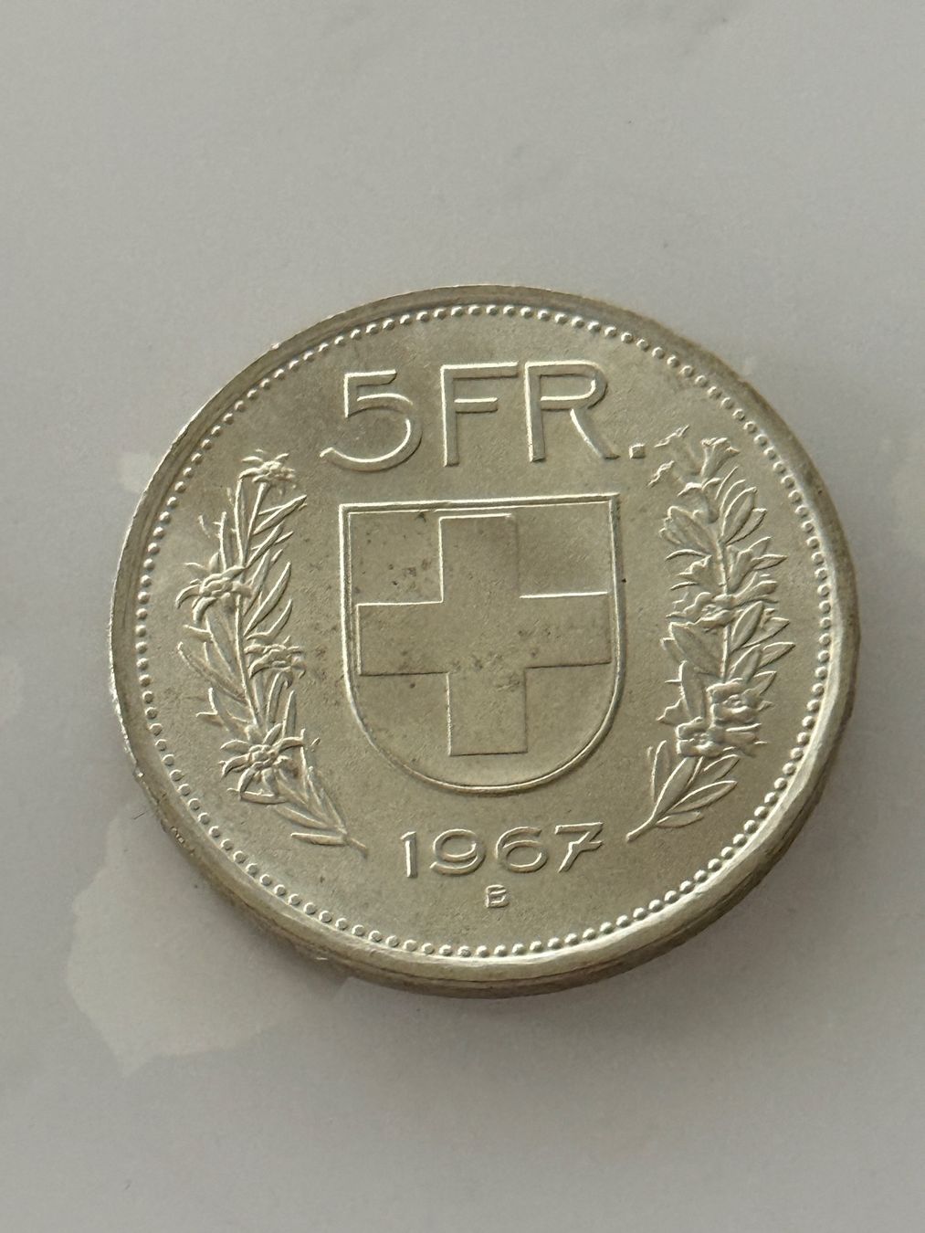 Toutes les monnaies: 5 Franken 1967  Silber – D'occasion à Wallisellen par SWISS_SILVER1 1