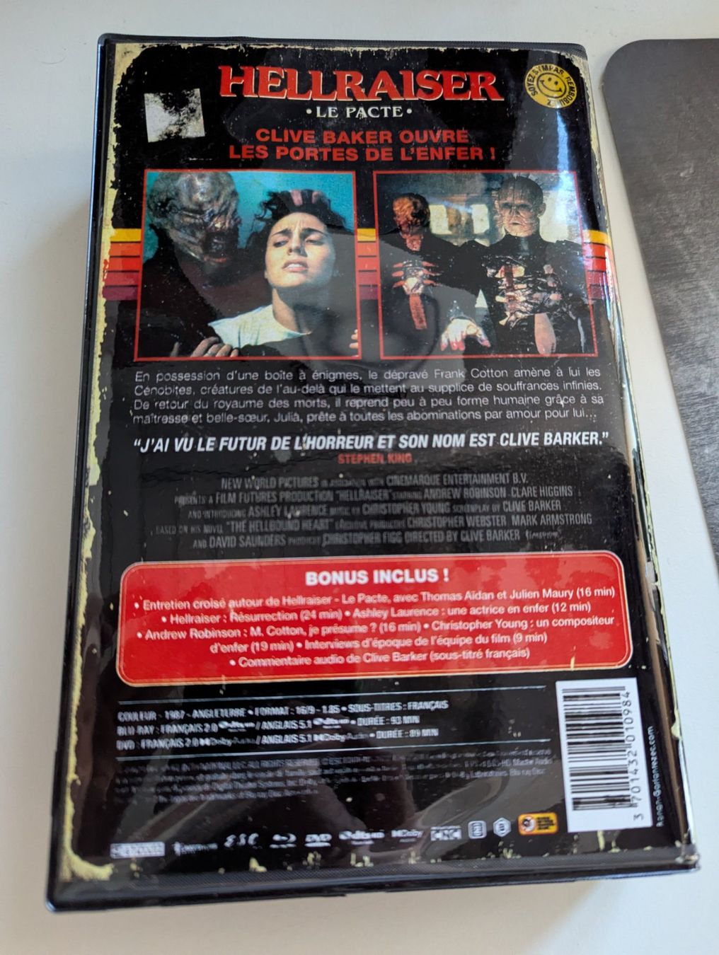 Alle DVDs: Hellraiser ESC Video Club Collection 9 Blu Ray DVD Rare OOP – Gebraucht aus Hünenberg See von SpecialEditionGaming 2