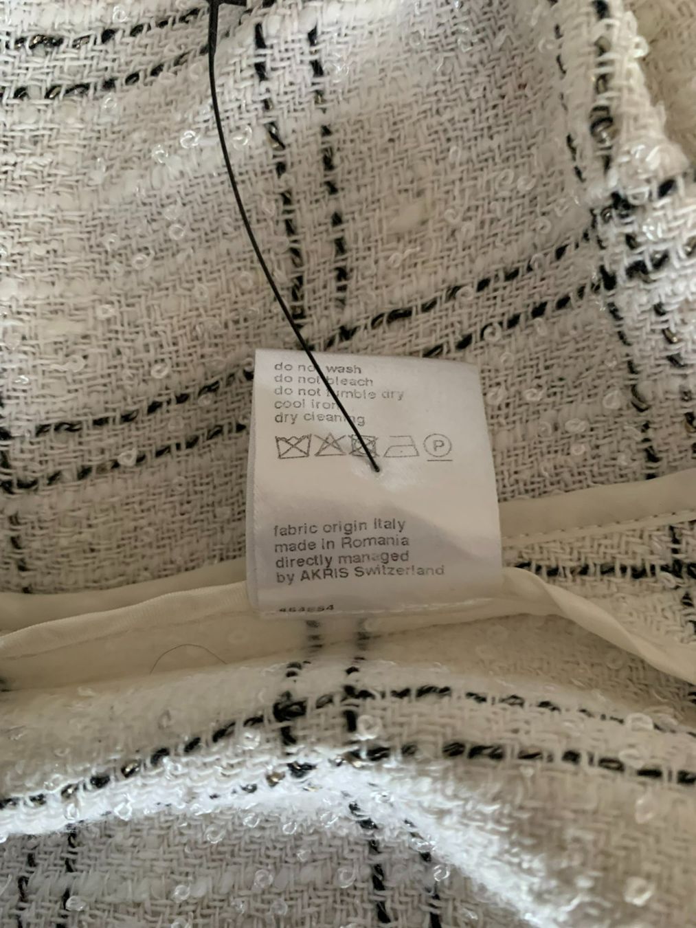 Akris Giacche: AKRIS: Exklusiver heller Tweed-Blazer, Gr. 36 – Nuovo (secondo la descrizione) da Luzern venduto da paulablue 9