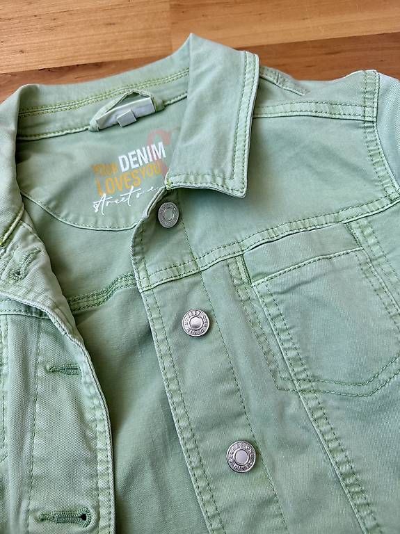 Giacche: Jeansjacke in lindengrün 34 – Nuovo (secondo la descrizione) da Schüpbach venduto da 2ndHandRose