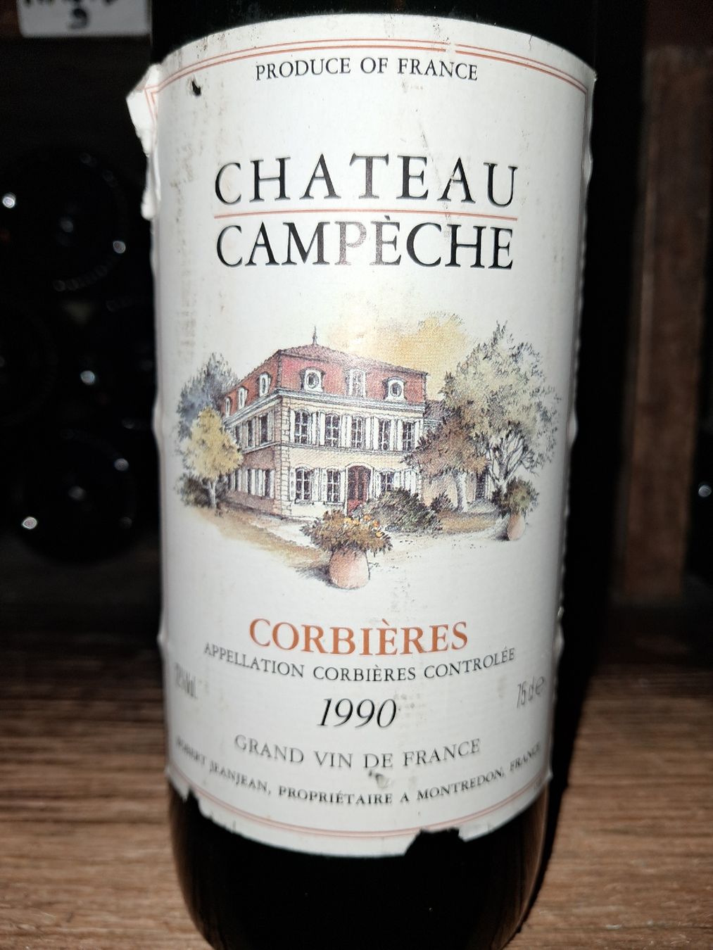 Vino: Chateau campéche corbieres 1990 – Nuovo e nell'imballaggio originale da Le locle venduto da juliensaran