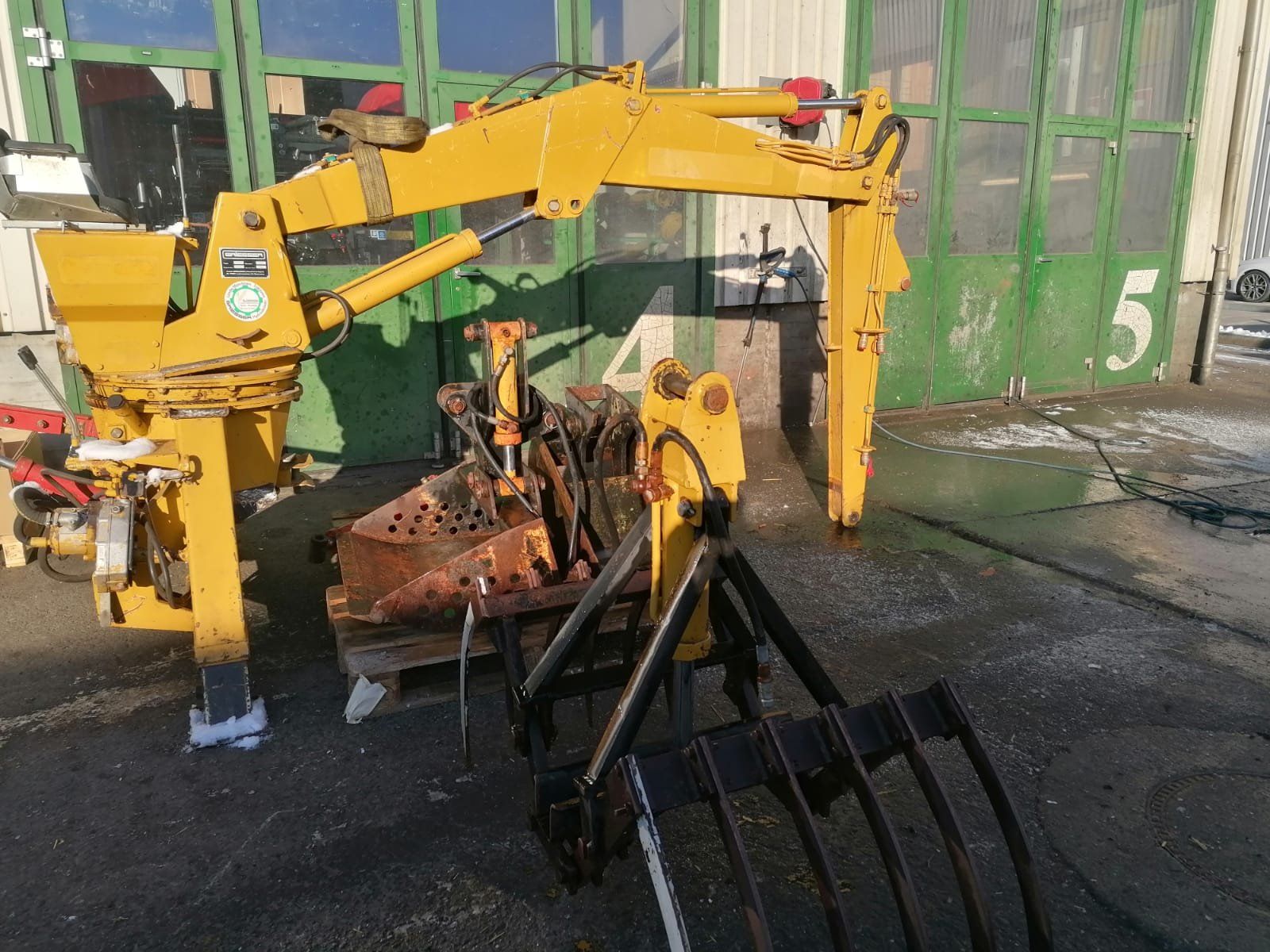 Escavatori: Mistkran/Bagger Griesser HK 5000 – Usato da Mels venduto da lad_8ctm