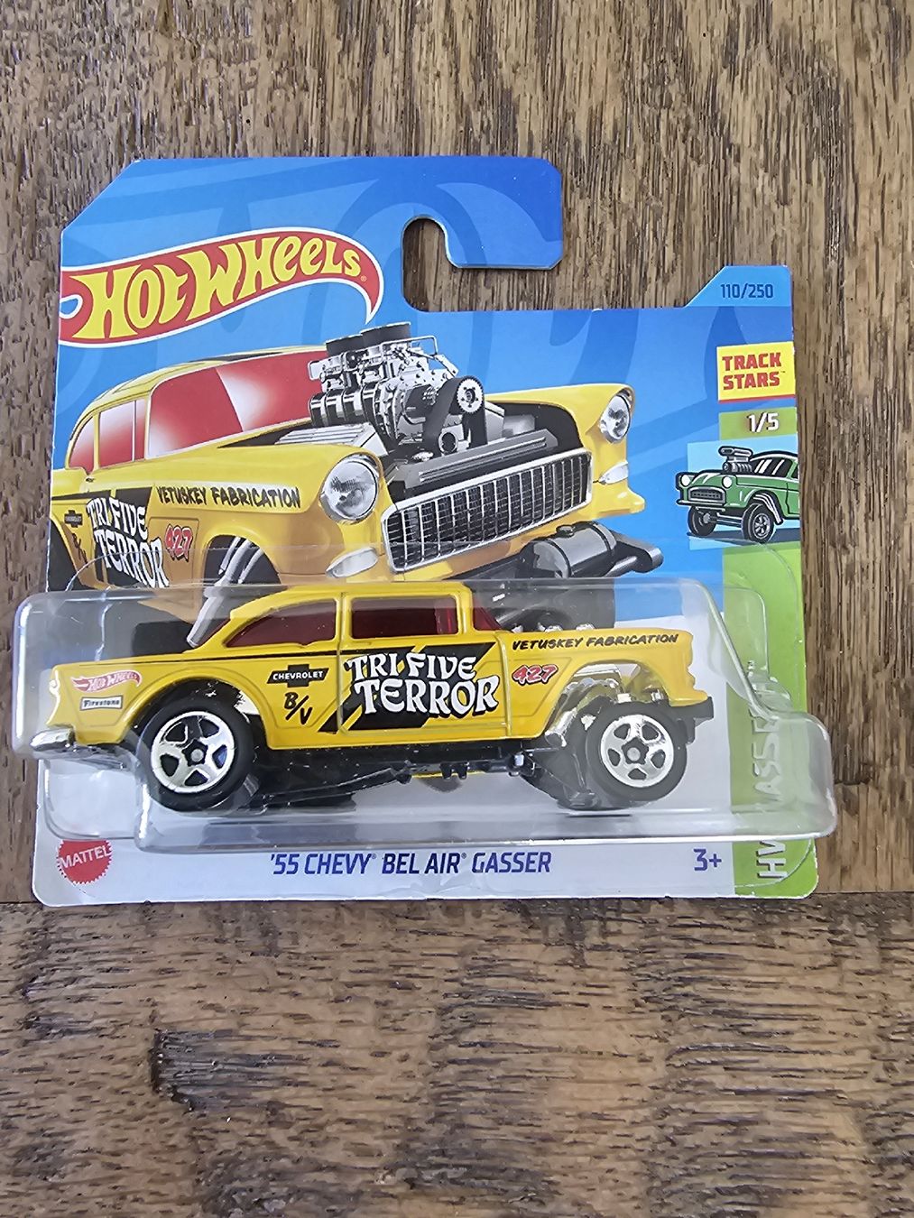 Hot Wheels Modellini d'auto: Hot Wheels '55 Chevy Bel Air Gasser – Nuovo (secondo la descrizione) da Obergerlafingen venduto da Deluxepoint