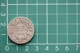 prägefehler 835er silber 2 franken 1879