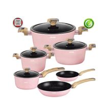 + DMS® 10 Tlg Kochgeschirr Induktion KochTopf Topfset
