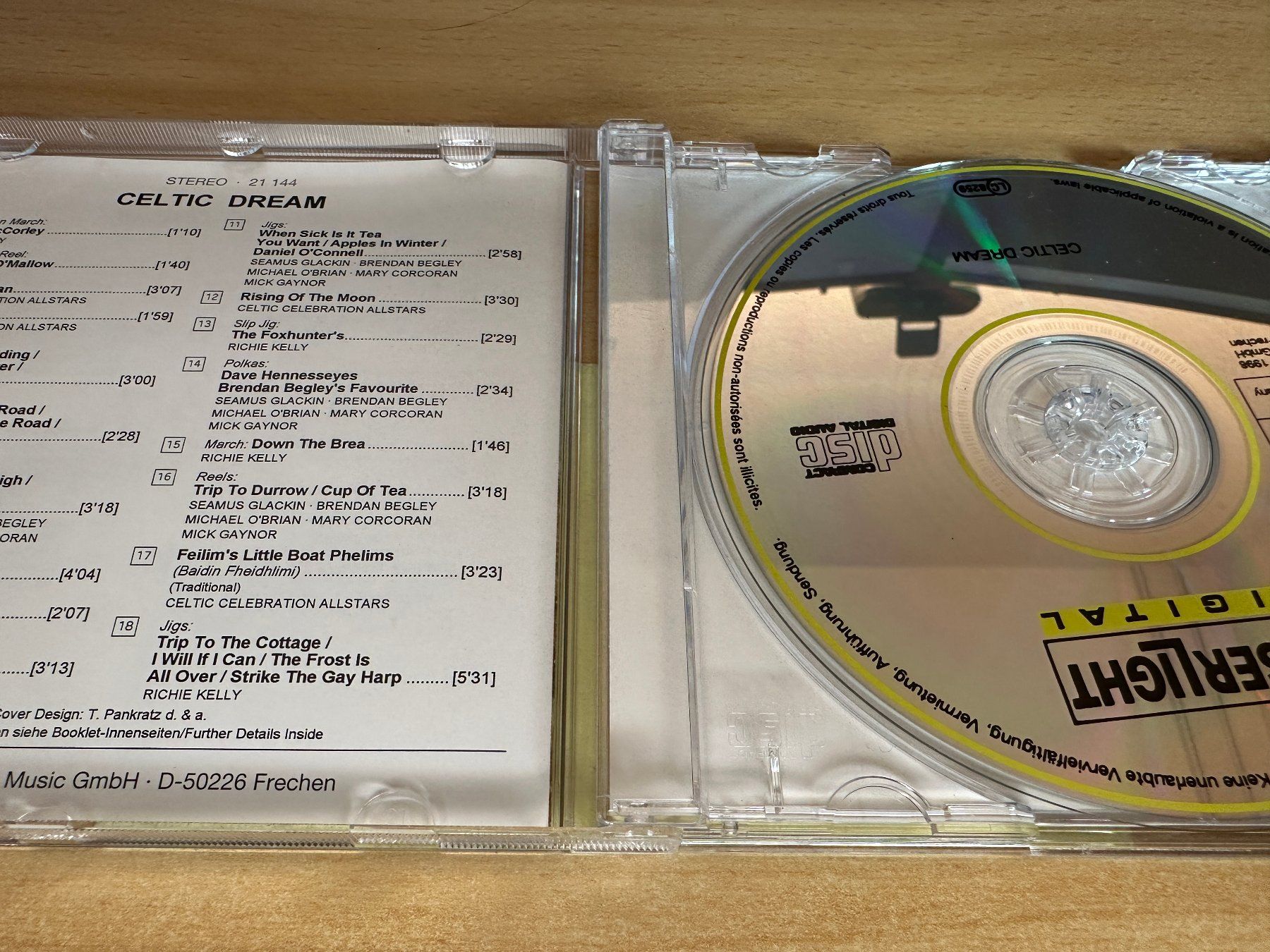 CDs: F6 Various – Celtic Dream – Gebraucht aus Rikon im Tösstal von Alpenmutz 2