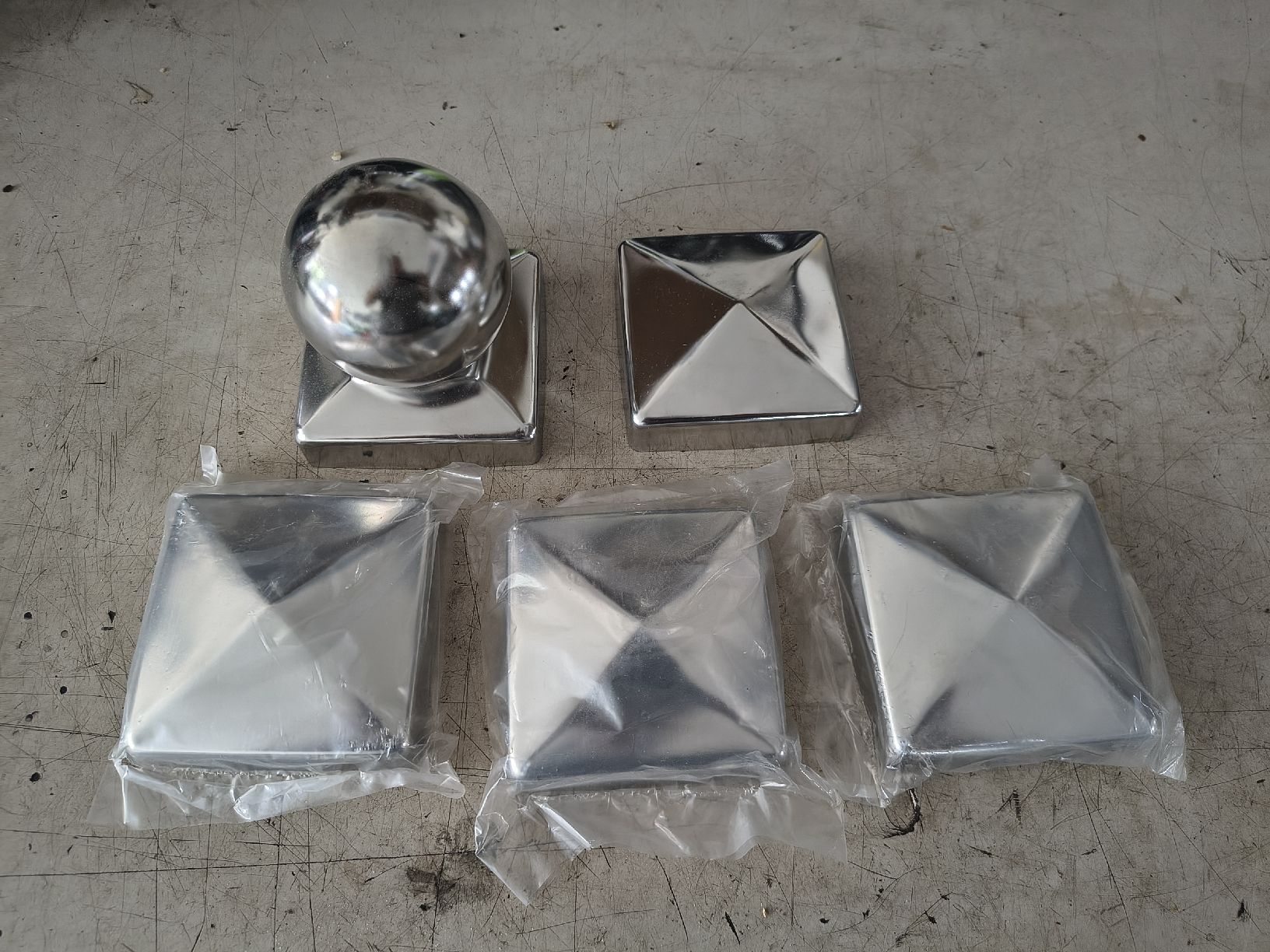 Geländer: Postenkappe 9x9cm – Neu (gemäss Beschreibung) aus Volketswil von wrrhx 1