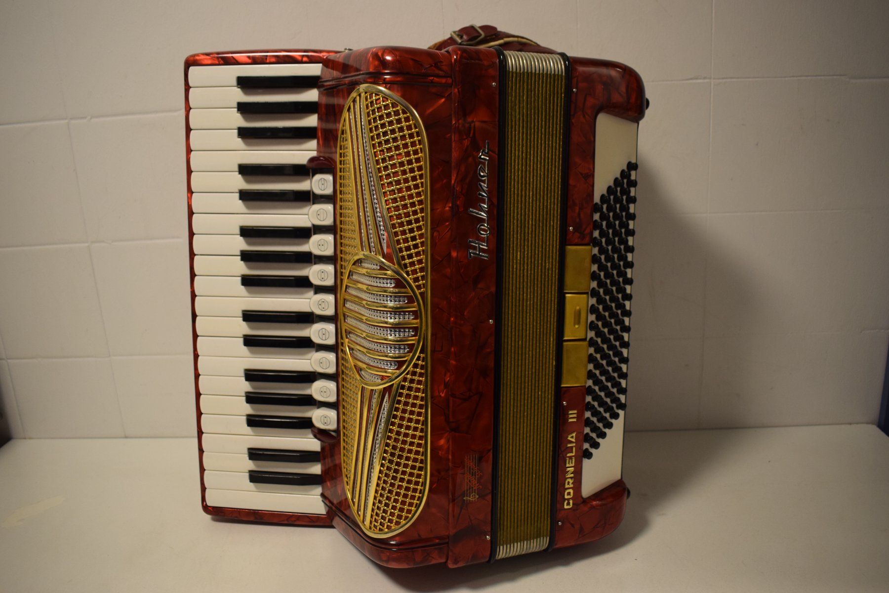 Hohner Strumenti musicali: Akkordeon chromatisch Hohner Cornelia III – Usato da Zürich venduto da baumusik 4