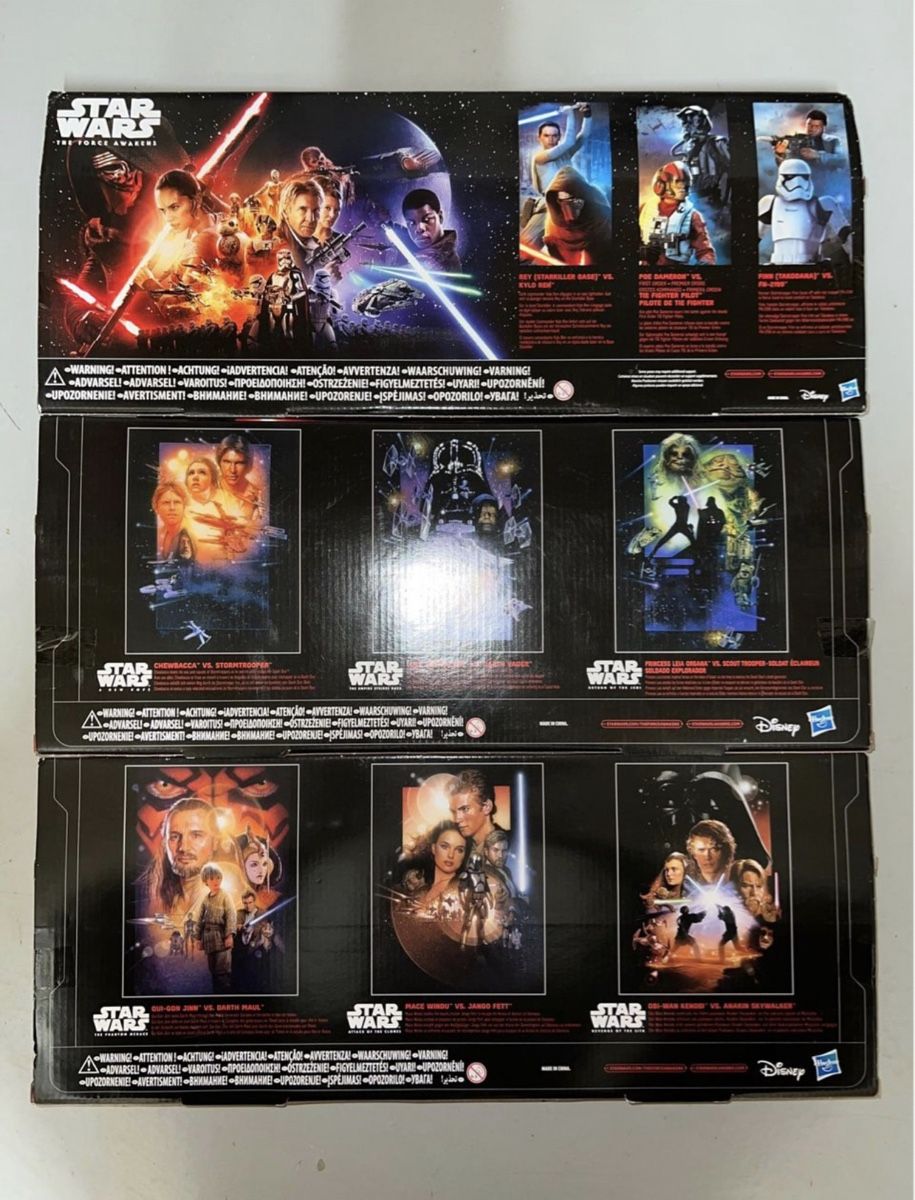 Star Wars Giocattoli: Star Wars 3 pack de 6 figurines Epic Battles – Nuovo e nell'imballaggio originale da Nyon venduto da kelkal0 1