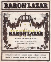 Etikette - Baron Lazar /bd