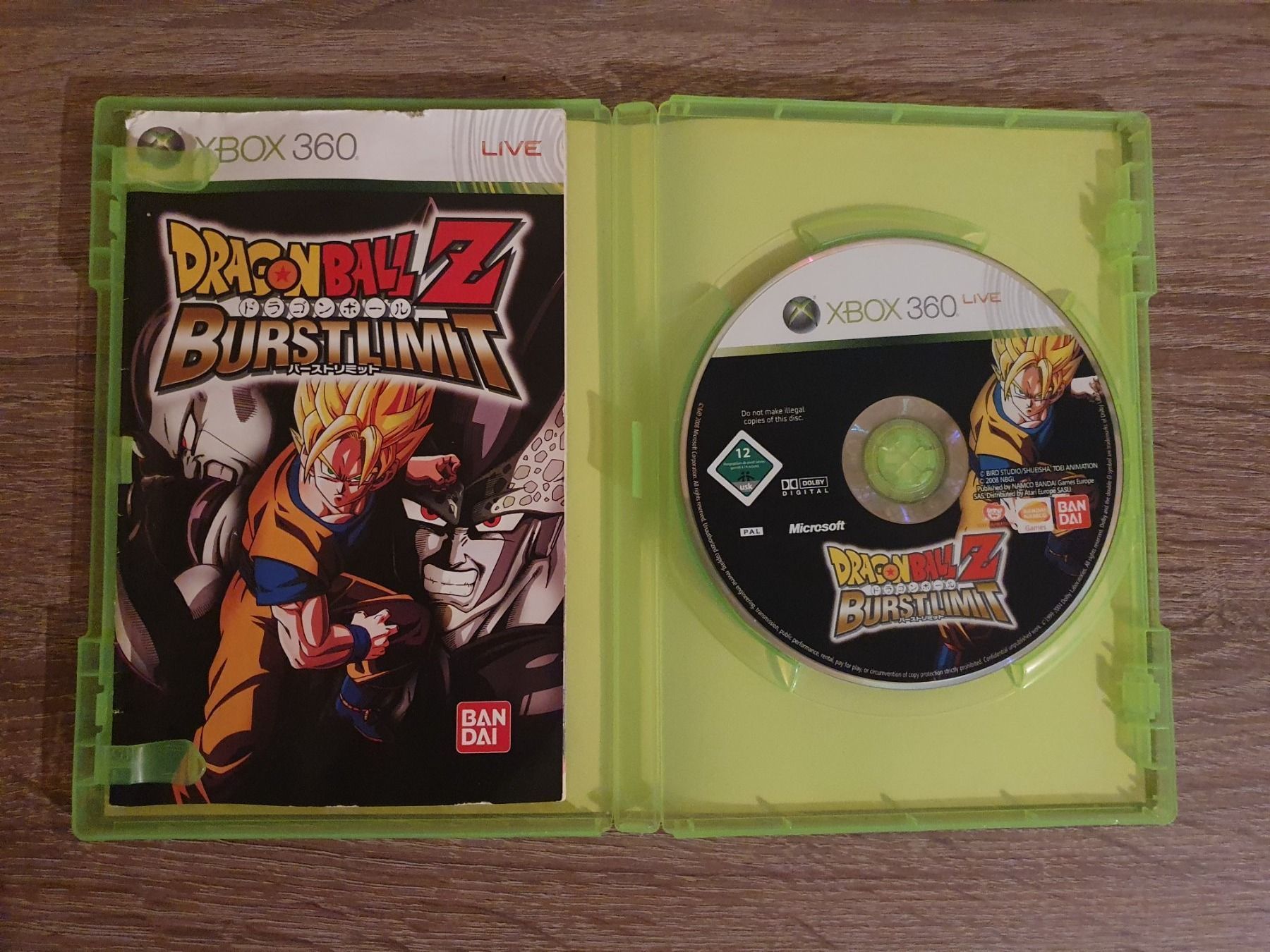 Spiele: Dragonball Z - Burstlimit - XBOX360 – Gebraucht aus Balgach von robkgu 1