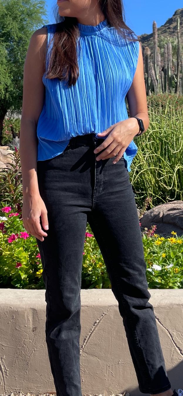 Zara Tops: Blue Zara Top – Gebraucht aus Dübendorf von maf_6tqh 4