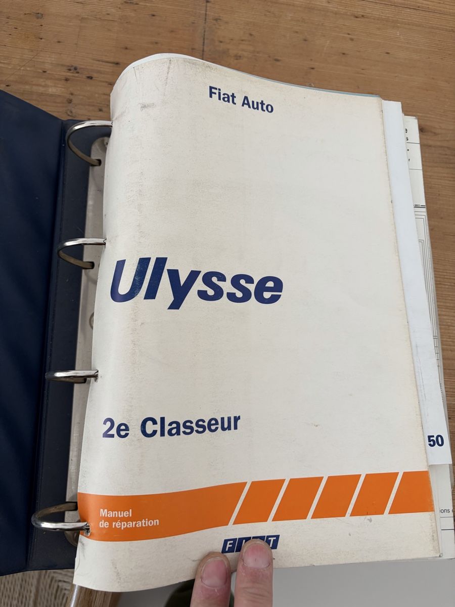 Libri: Fiat Ulysse Werkstatthandbuch Français – Usato da Gränichen venduto da Xbertone 2