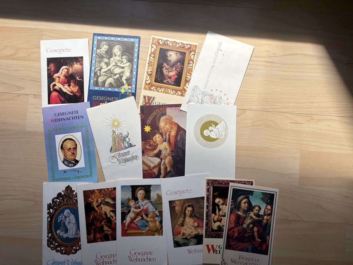 Tutti i francobolli: 14 Weihnachtskarten Briefmarken International  – Usato da Neunkirch venduto da dielocke72 5